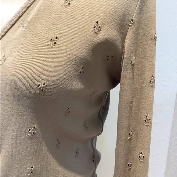 NWOT EYELET TWIN SET CARDIGAN - Picture 6 of 12